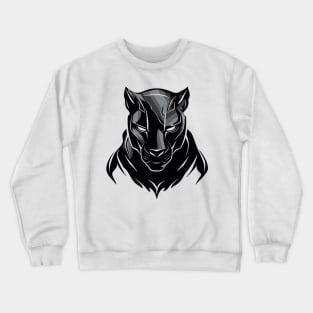 panther black head t-shirt Crewneck Sweatshirt